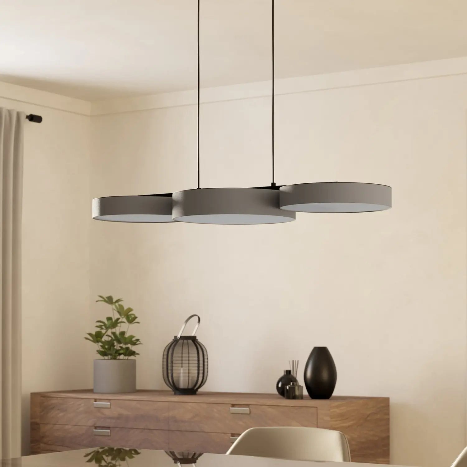 B-Ware Eglo Connect Hängeleuchte Pendelleuchte Smart App Led Barbano Z Grau Cct 82 Cm - 9008606274215