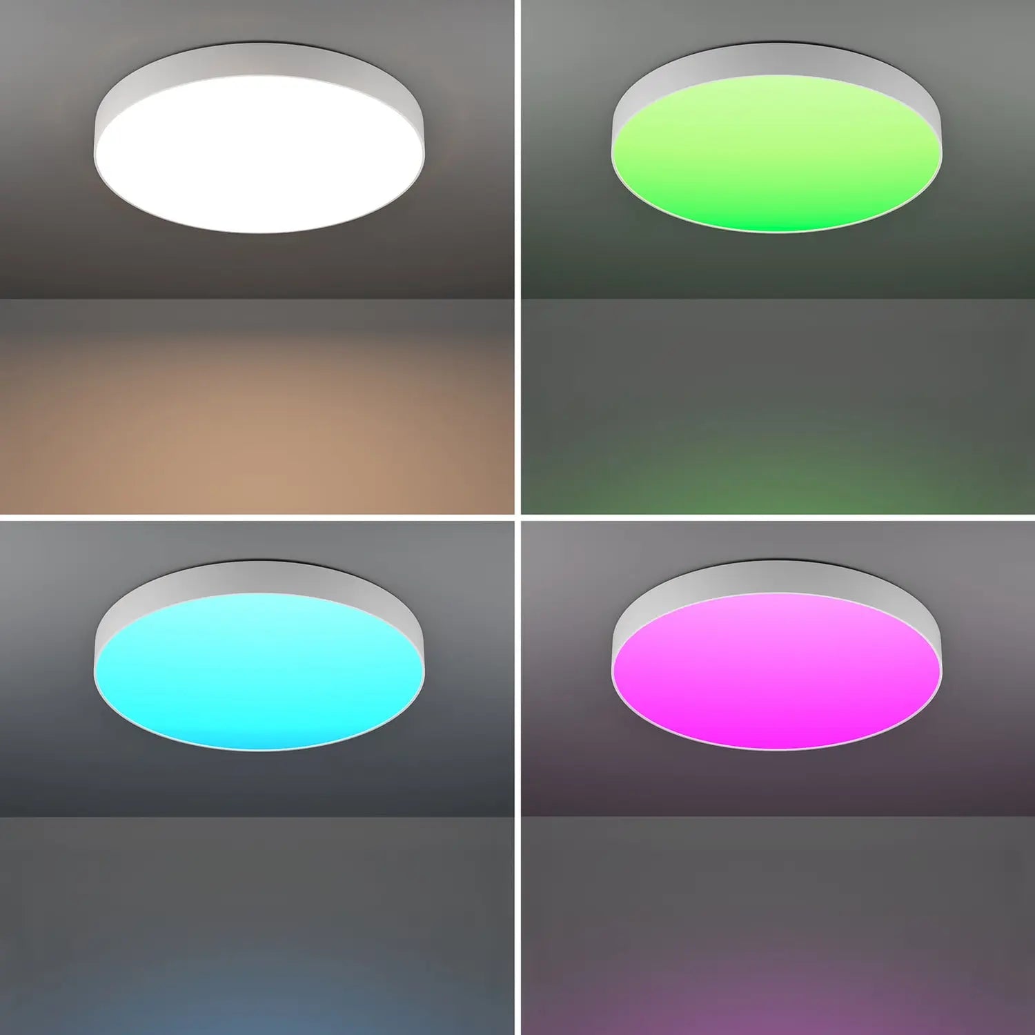 B-Ware Deckenlampe Leuchte Lampe Eglo Connect Smart Led Gallizzi Z Weiß Kunststoff  - 9008606358212