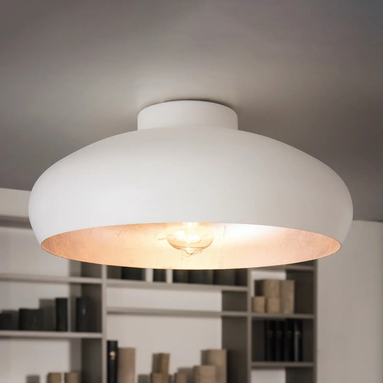 B-Ware Eglo Deckenlampe Deckenleuchte Lampe 40 Cm Mogano Led E27 Leuchte Metall Weiß