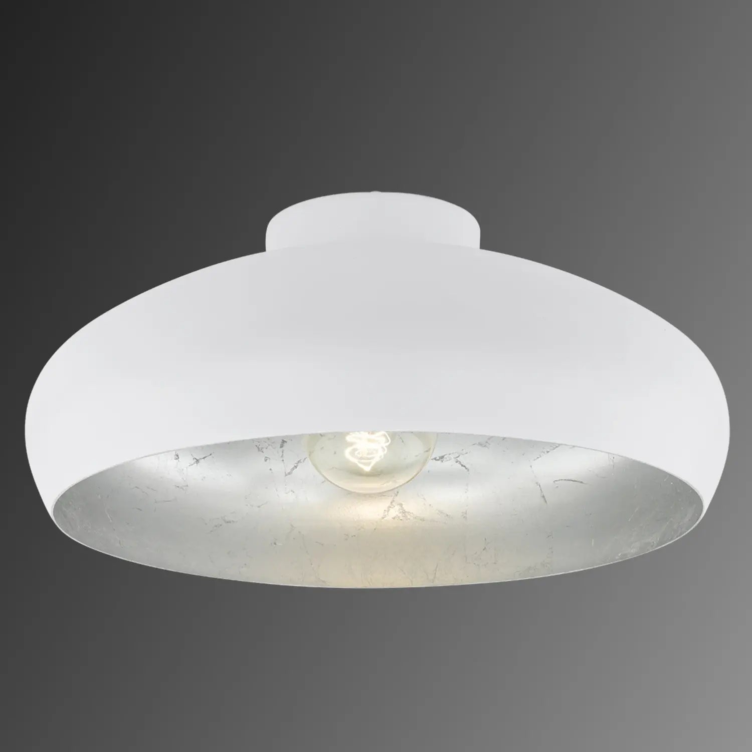 B-Ware Eglo Deckenlampe Deckenleuchte Lampe 40 Cm Mogano Led E27 Leuchte Metall Weiß