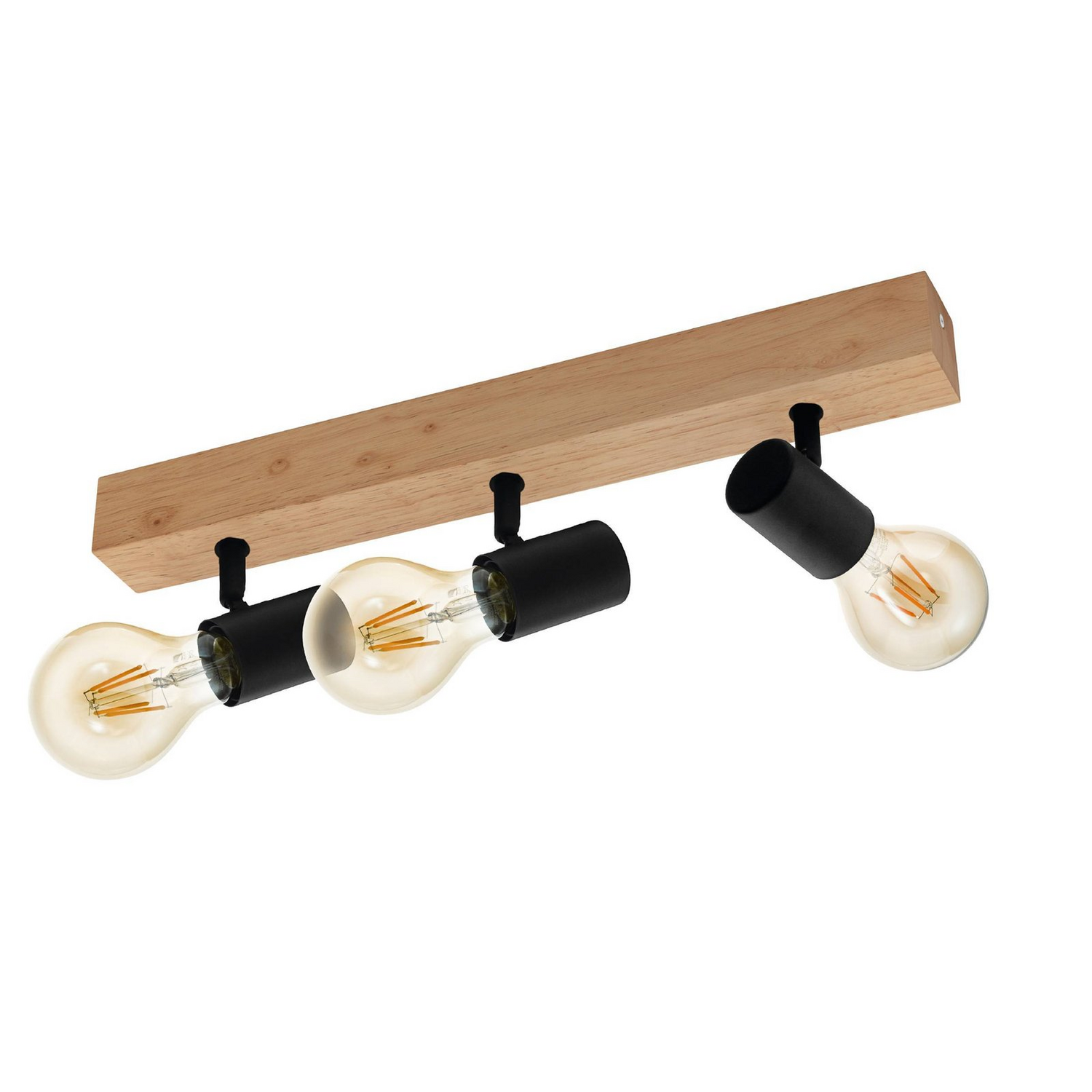 Eglo Deckenlampe Pendelleuchte Townshend 3 Holz 3 Flammig Schwarz Siehe Text B-Ware - 9002759994792