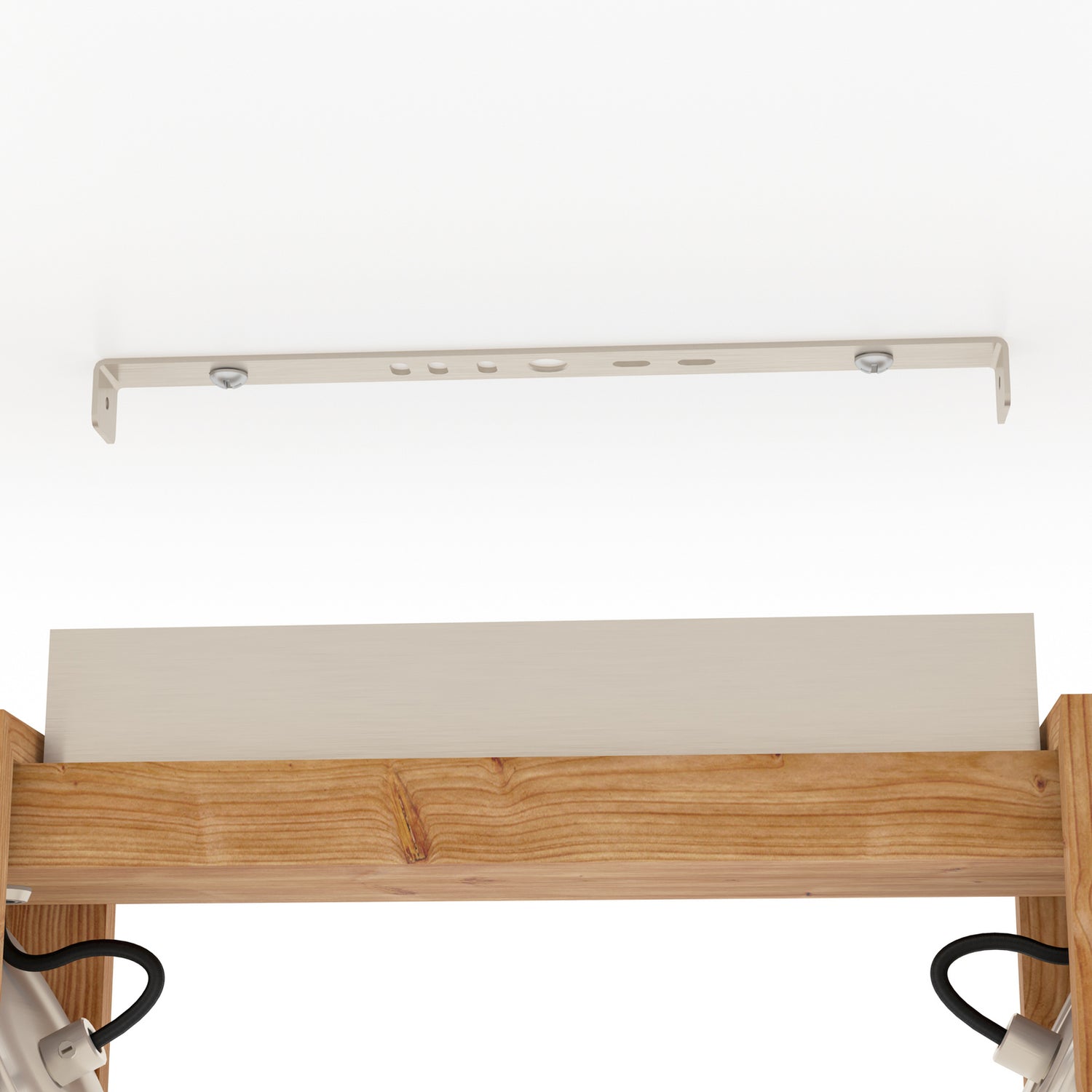 B-Ware Eglo Deckenstrahler Deckenspot Cawton Stahl Holz Lampe Wohnraum Beleuchtung - 9002759439491
