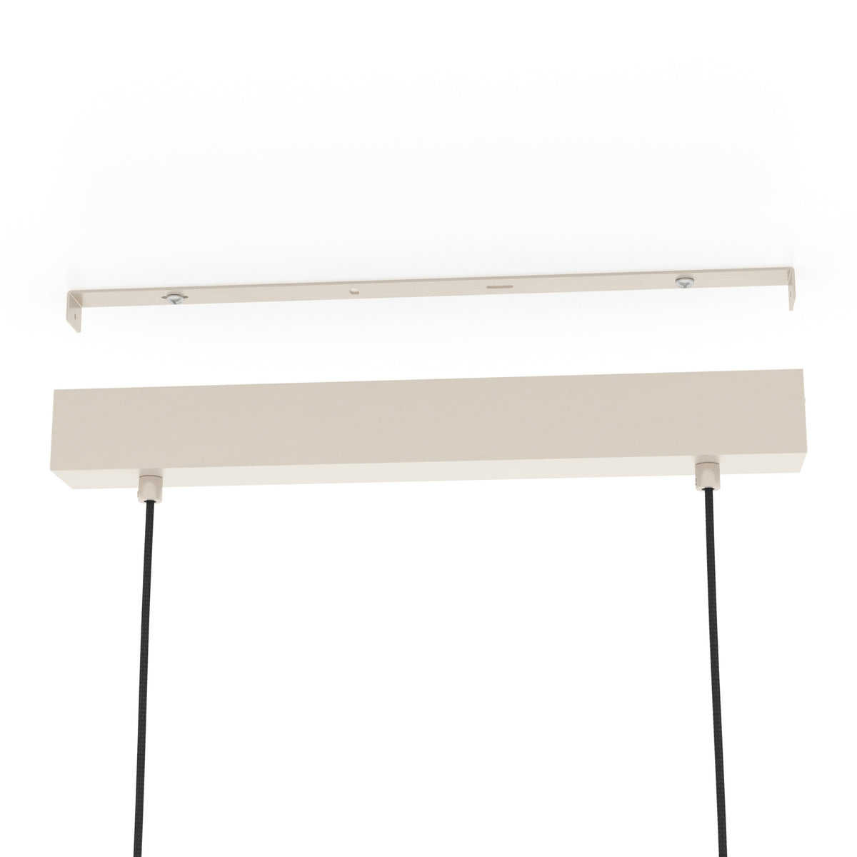 Eglo Pendelleuchte Hängelampe Cawton Leuchte Stahl Holz 76 cm 3-flammig E27 LED - 9002759439521