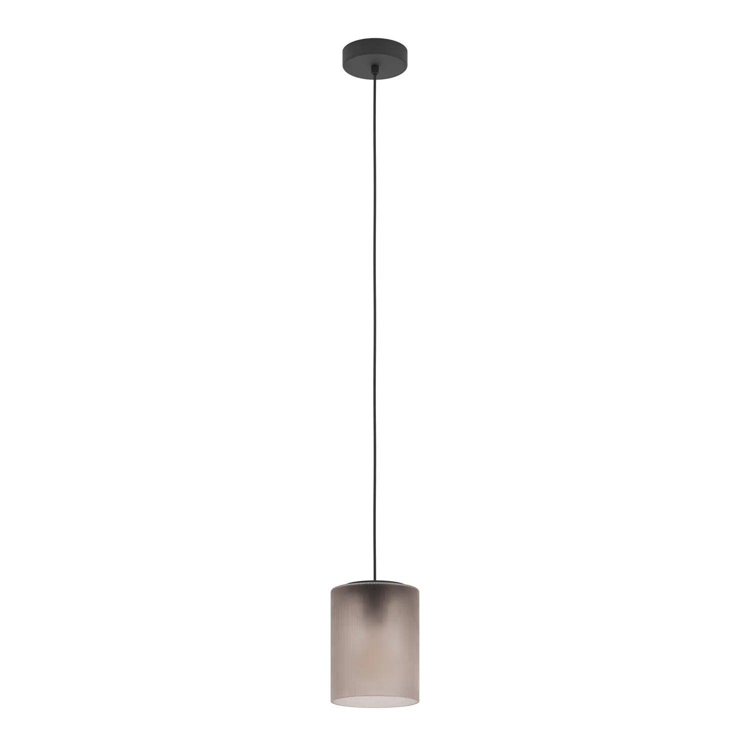 B-Ware Eglo Pendelleuchte Hängelampe Glas Rauchgrau Transparent Colomera Leuchte Licht - 9008606307142
