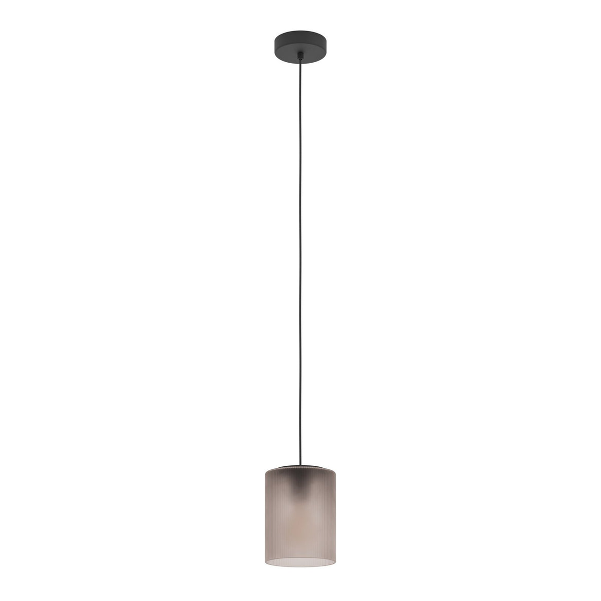 eglo Pendelleuchte Hängelampe Glas rauchgrau transparent Colomera Leuchte Licht - 9008606307142