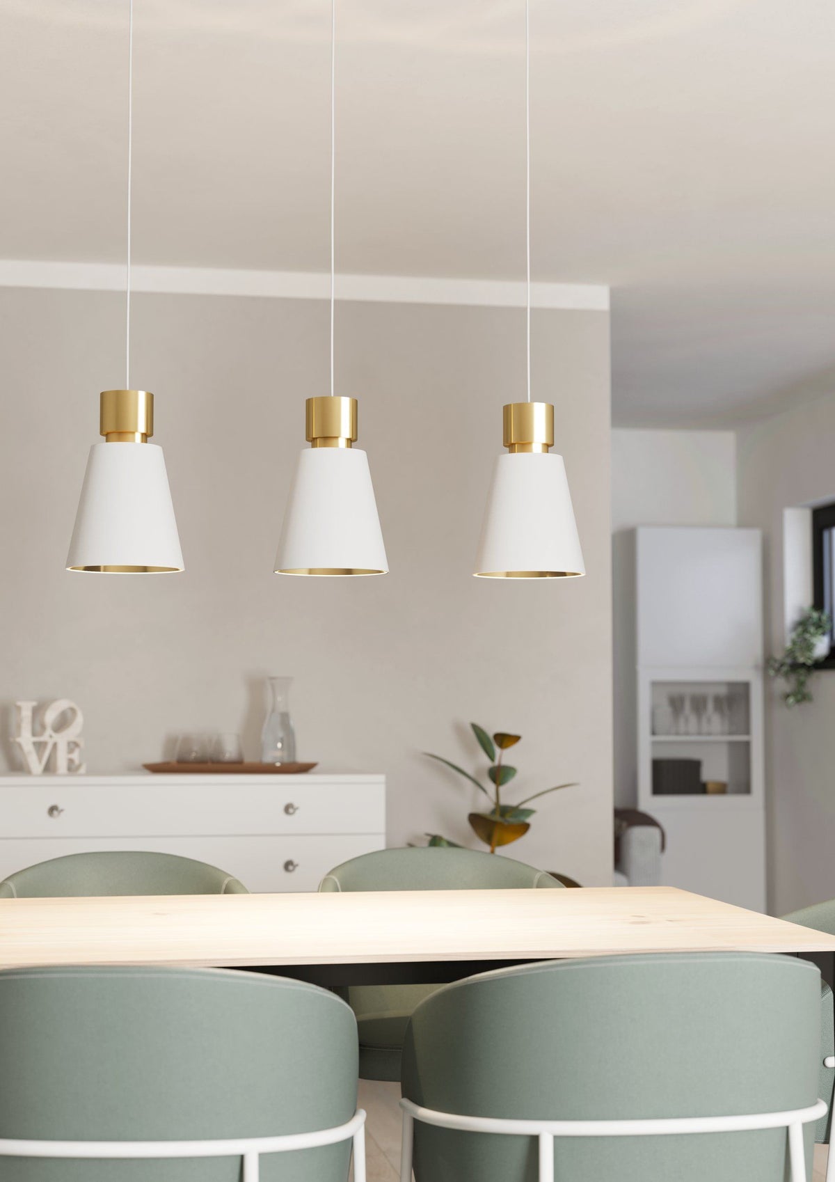 EGLO Hängeleuchte Aglientina Hängelampe Pedellampe Pendelleuchte Lampe Leuchte - 9008606243594