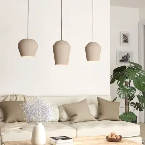 B-Ware Eglo Hängeleuchte Cambaito Deckenlampe Pendelleuchte Lampe E27 3 Flg Sandfarben