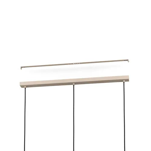 EGLO Hängeleuchte Cambaito Deckenlampe Pendelleuchte Lampe E27 3-flg sandfarben - 9008606238927