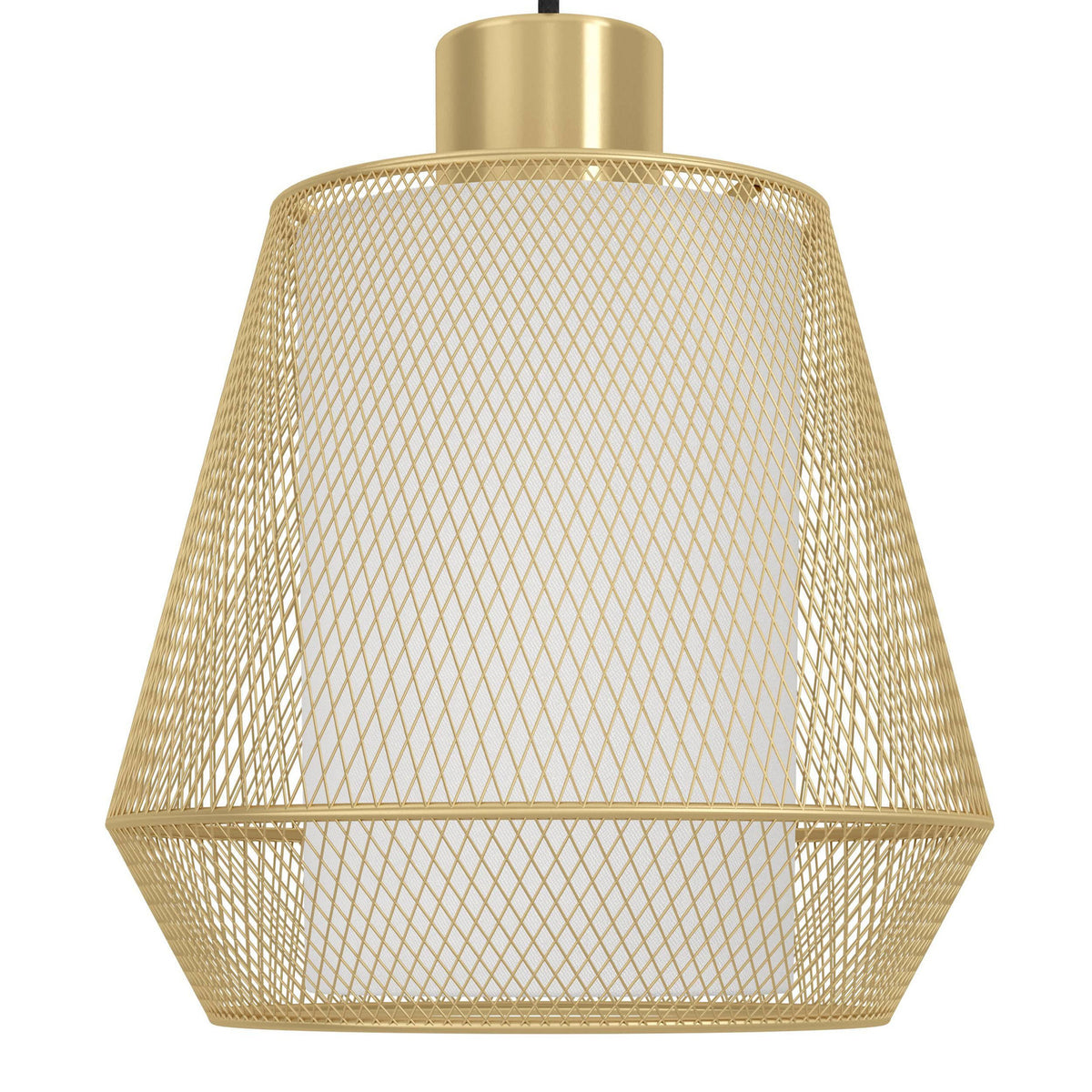Eglo Hängeleuchte Pendelleuchte Ciudadela schwarz messing 3 flammig 88 cm - 9008606274680