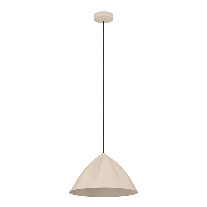 Eglo Hängeleuchte Pendelleuchte Podere Sandfarben Stahl ø 42.5 Cm E27 Dimmbar B-Ware