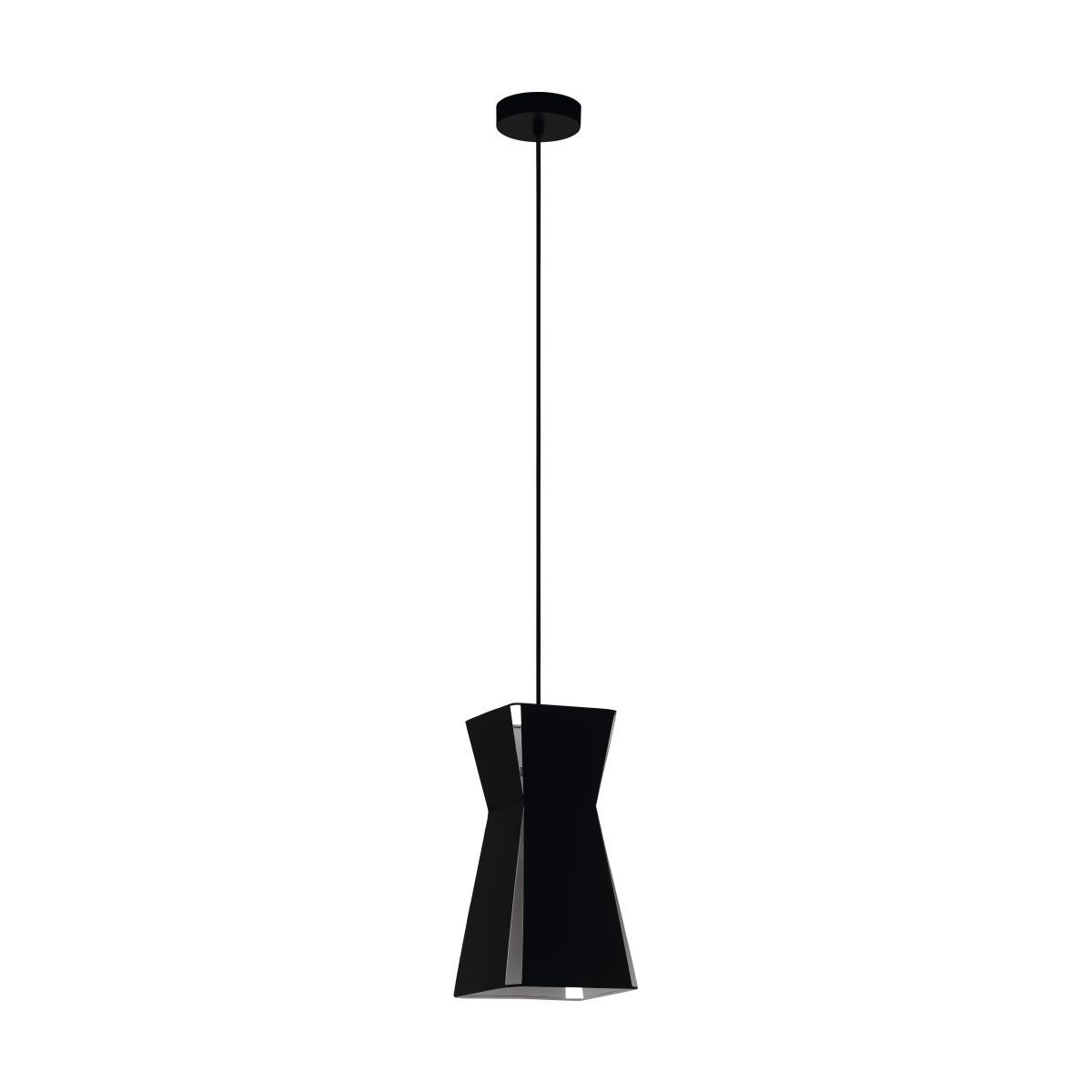 Eglo Hängeleuchte Pendellampe Valecrosia schwarz Innenbeleuchtung 18x18cm - 9002759990824