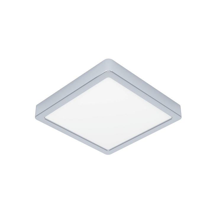 Eglo Led Deckenlampe Leuchte Deckenleuchte Fueva 5 Chrom 21x21cm Ip44 3000 K Spot B-Ware - 9008606245338