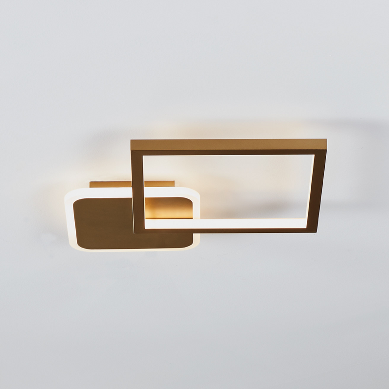 B-Ware Eglo Deckenlampe Deckenleuchte Led Gafares Fernbedienung Gold Aluminium 33 Cm - 9008606241033