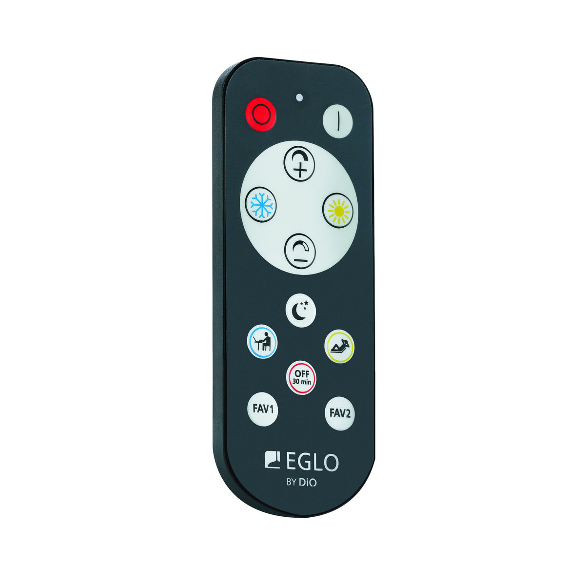Deckenleuchte Lampe LED Eglo Tirrenara Fernbedienung Schwarz Holz Dimmbar - 9008606245024