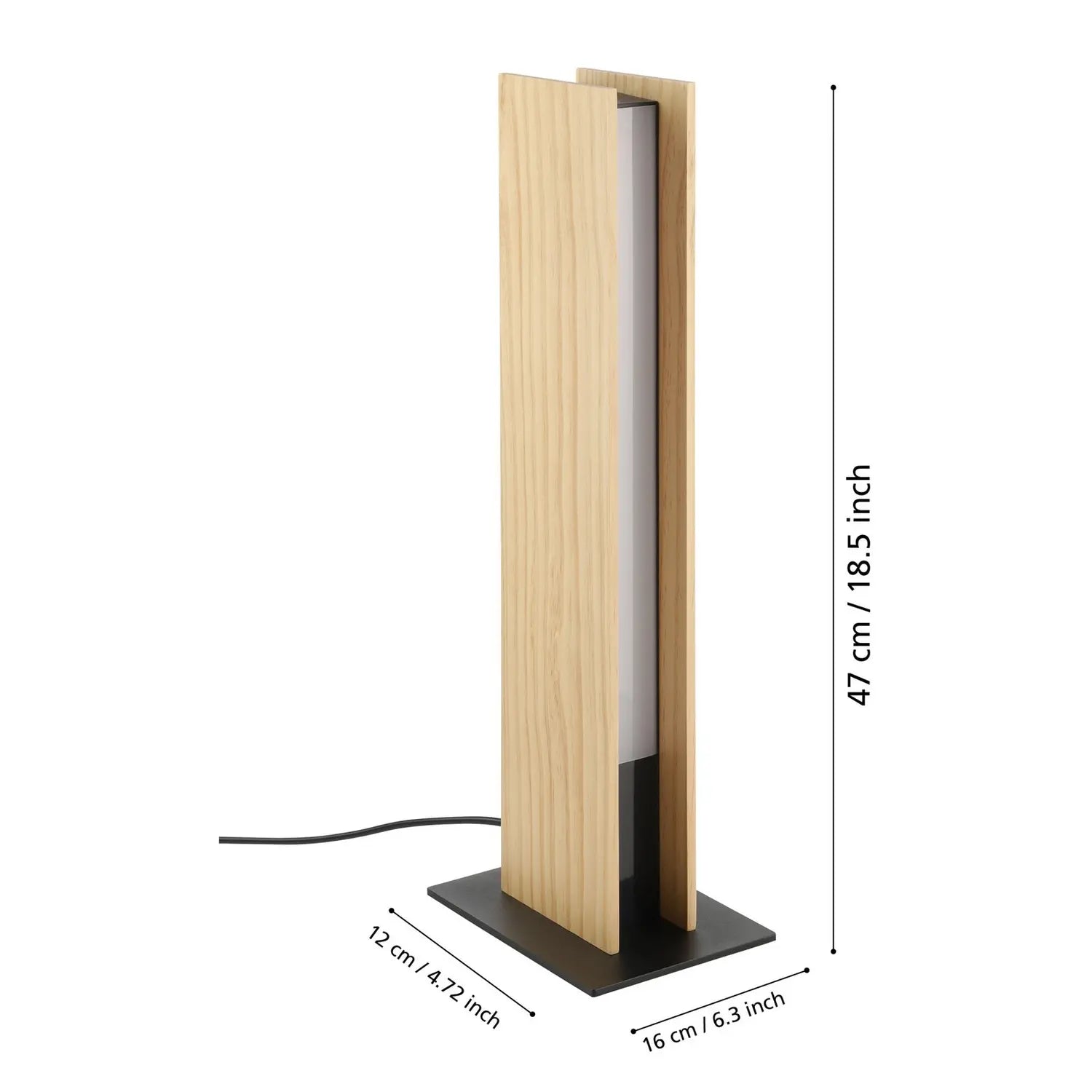 B-Ware Eglo Tischlampe Leuchte Smart Lampe Led Holz Rgb Cct App Alexa Zig Bee Siehe Text - 9008606243693
