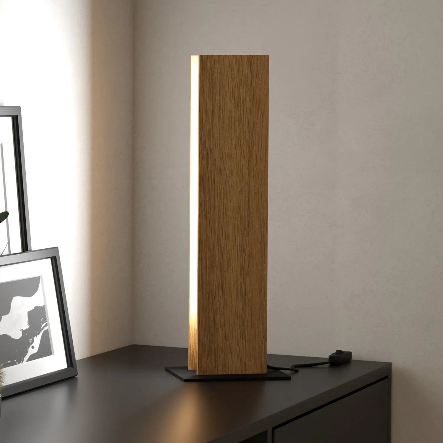 B-Ware Eglo Tischlampe Leuchte Smart Lampe Led Holz Rgb Cct App Alexa Zig Bee Siehe Text - 9008606243693