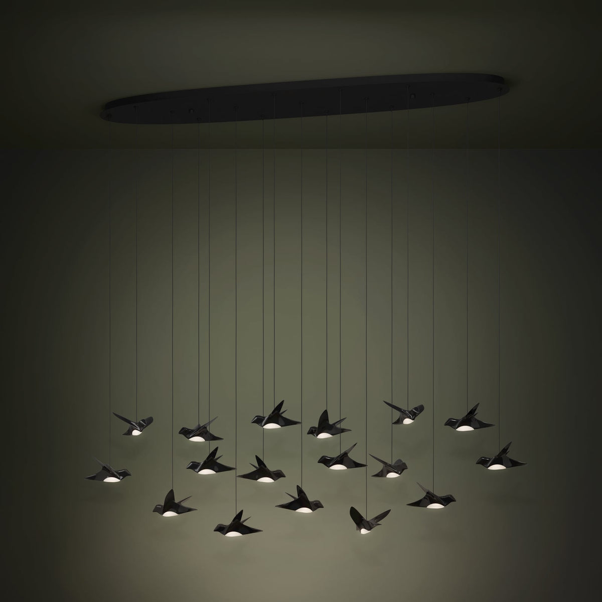 Eglo Hängelampe Pendelleuchte Stars Of Light LED Paratebueno Schwarz Stahl - 9008606270651