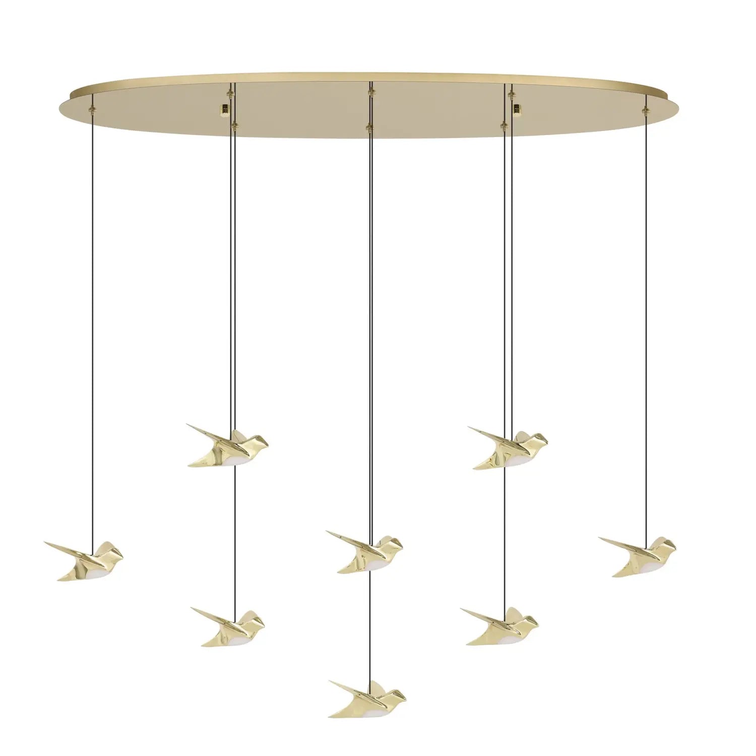 B-Ware Eglo Stars Of Light Pendelleuchte Hängelampe Led Paratebueno Messing Vogeldesign - 9008606292196