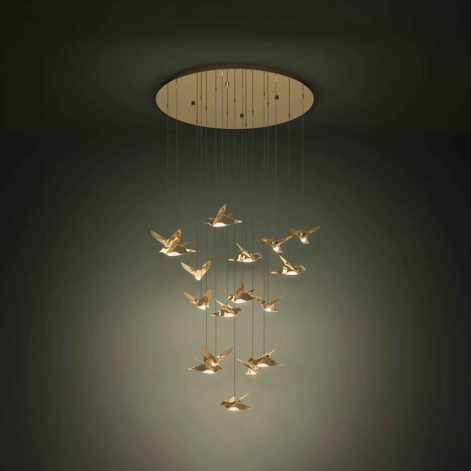 B-Ware Eglo Stars Of Light Pendelleuchte Hängeleuchte Led Paratebueno Messing 17 Flg - 9008606292202