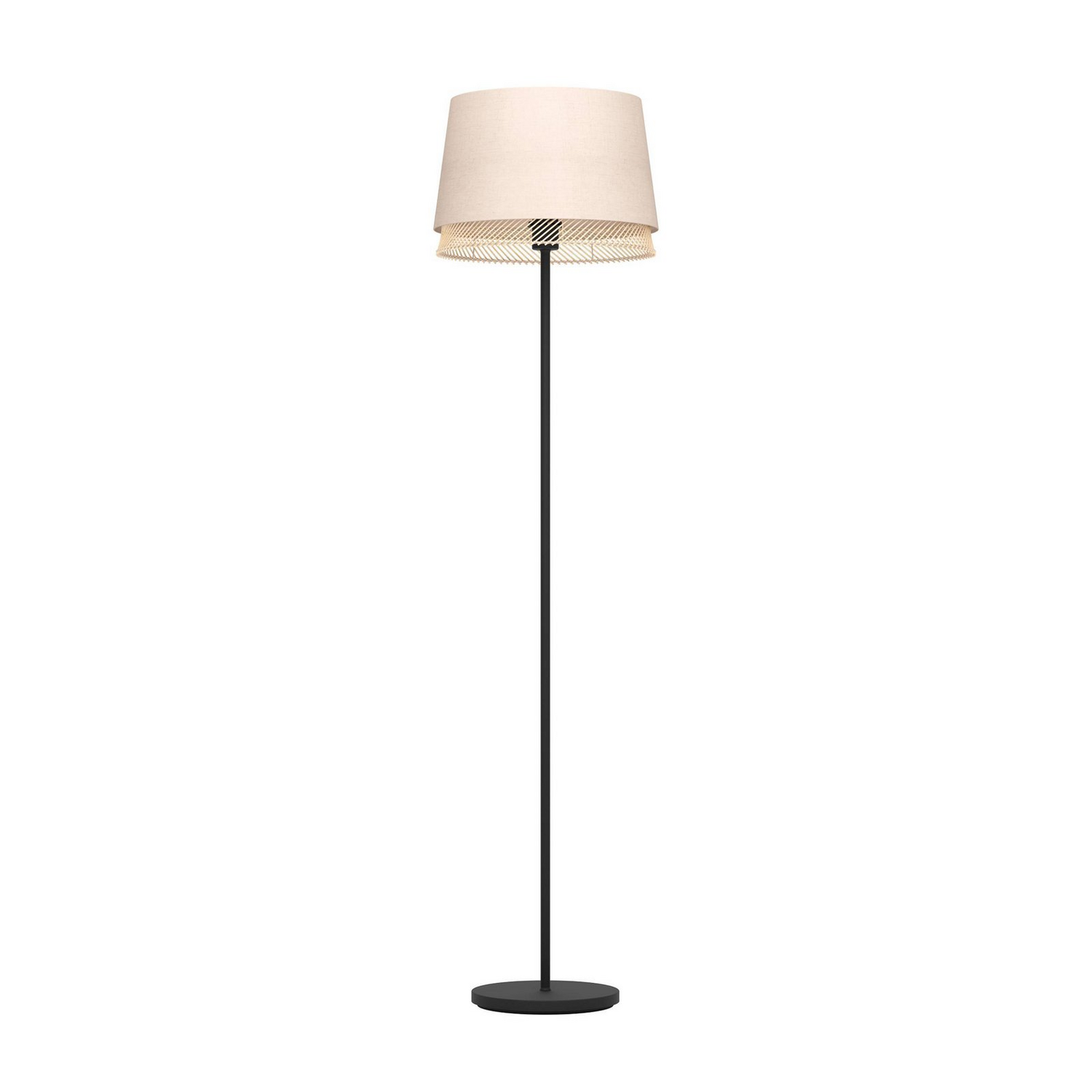 Eglo Stehlampe Tabley Wohnzimmerleuchte Lampe Naturfarben H153cm Siehe Text/Foto B-Ware - 9002759439781