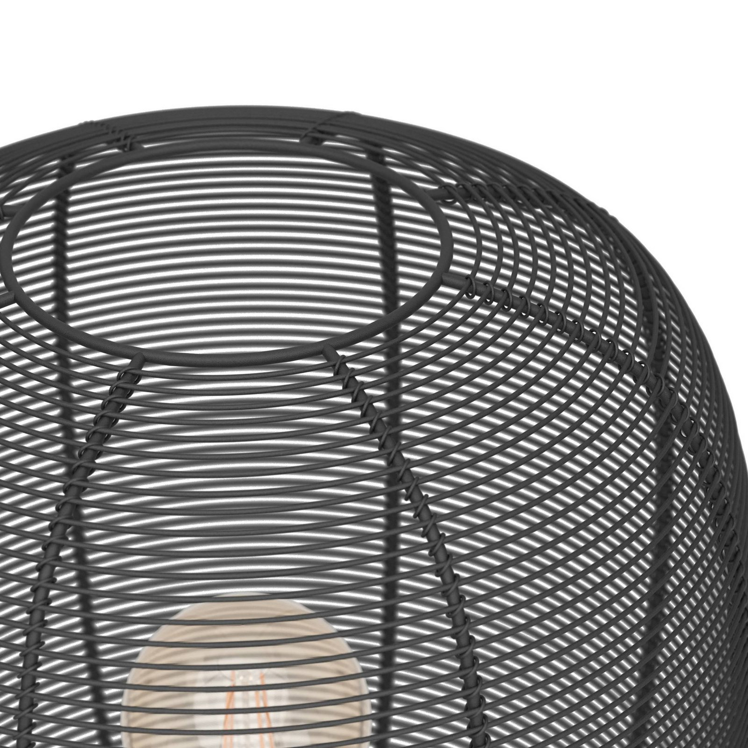 Eglo Stehleuchte Standlampe Lampe Schwarz Metall 1405cm E27 Rinroe B-Ware - 9002759439682