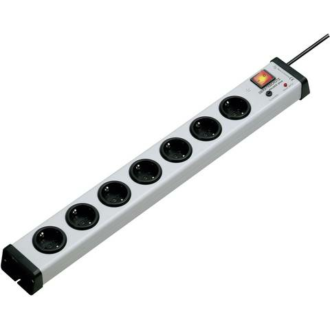 B-Ware Ehmann 0206x00072301 Steckdosenleiste Mehrfachstecker überspannungsschutz Grau - 4012096027041
