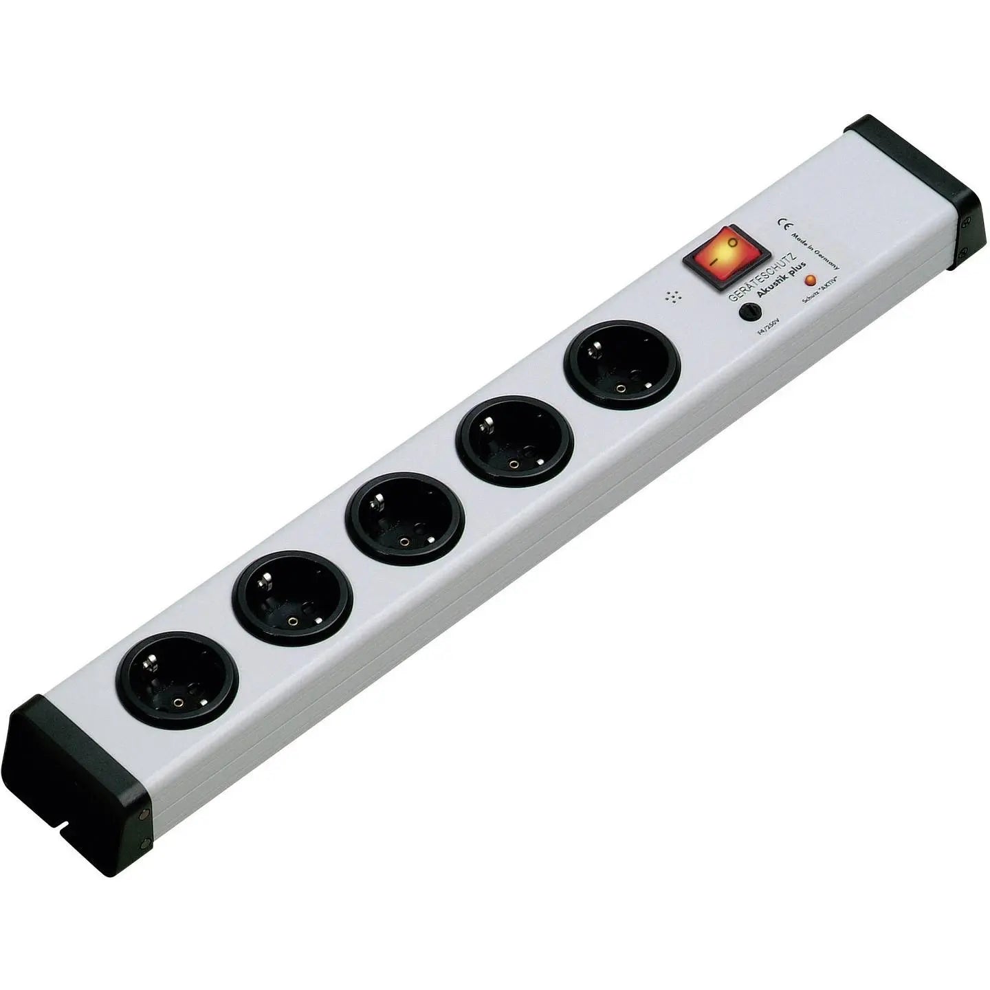 B-Ware Ehmann Steckdosenleiste Mehrfachsteckdose Mit Schalter Weiß 5fach Ohne Stecker - 4012096023111