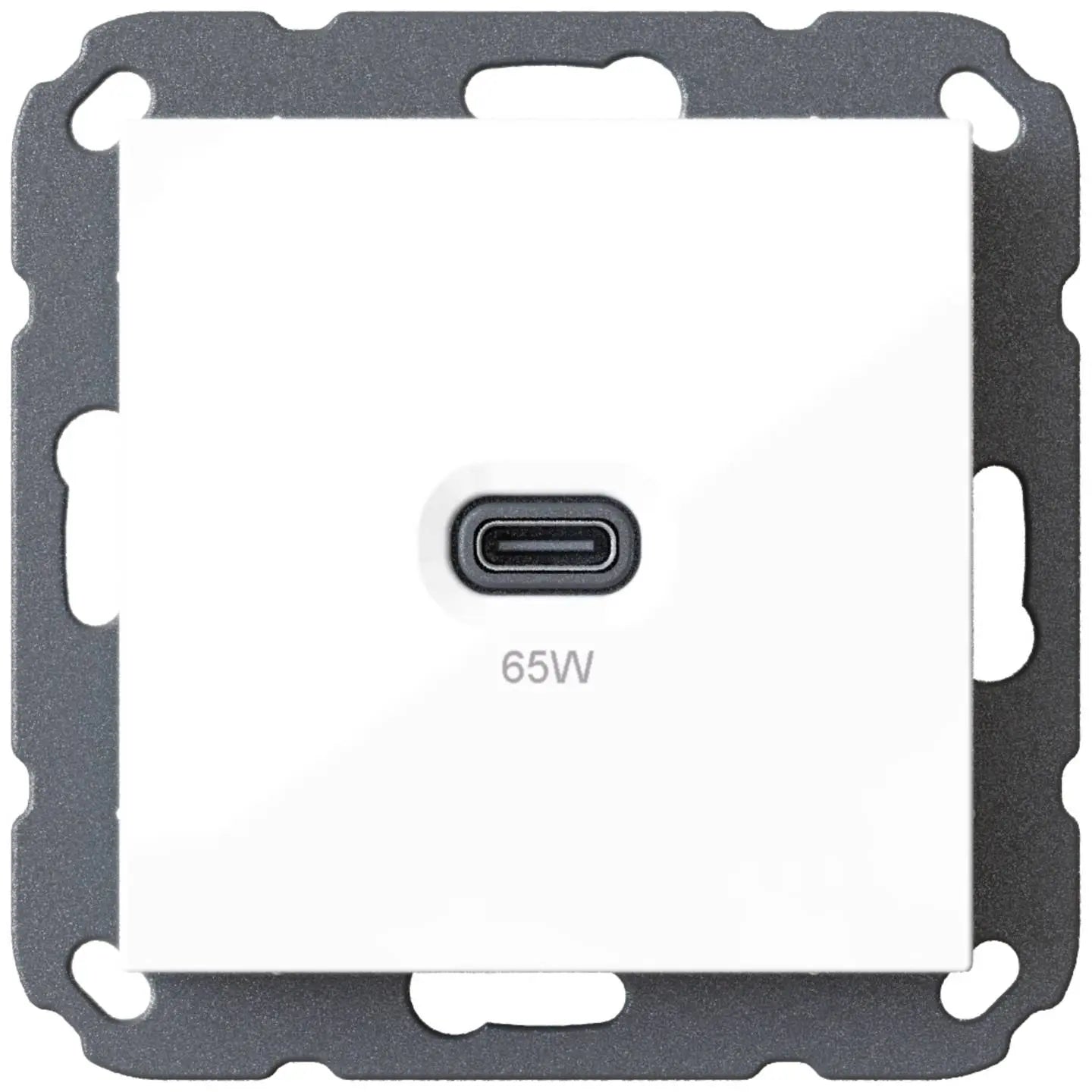 B-Ware Ehmann Usb C Unterputz Lader Ladegerät T65.00 Professional Schnellladefunktion - 4012096011507