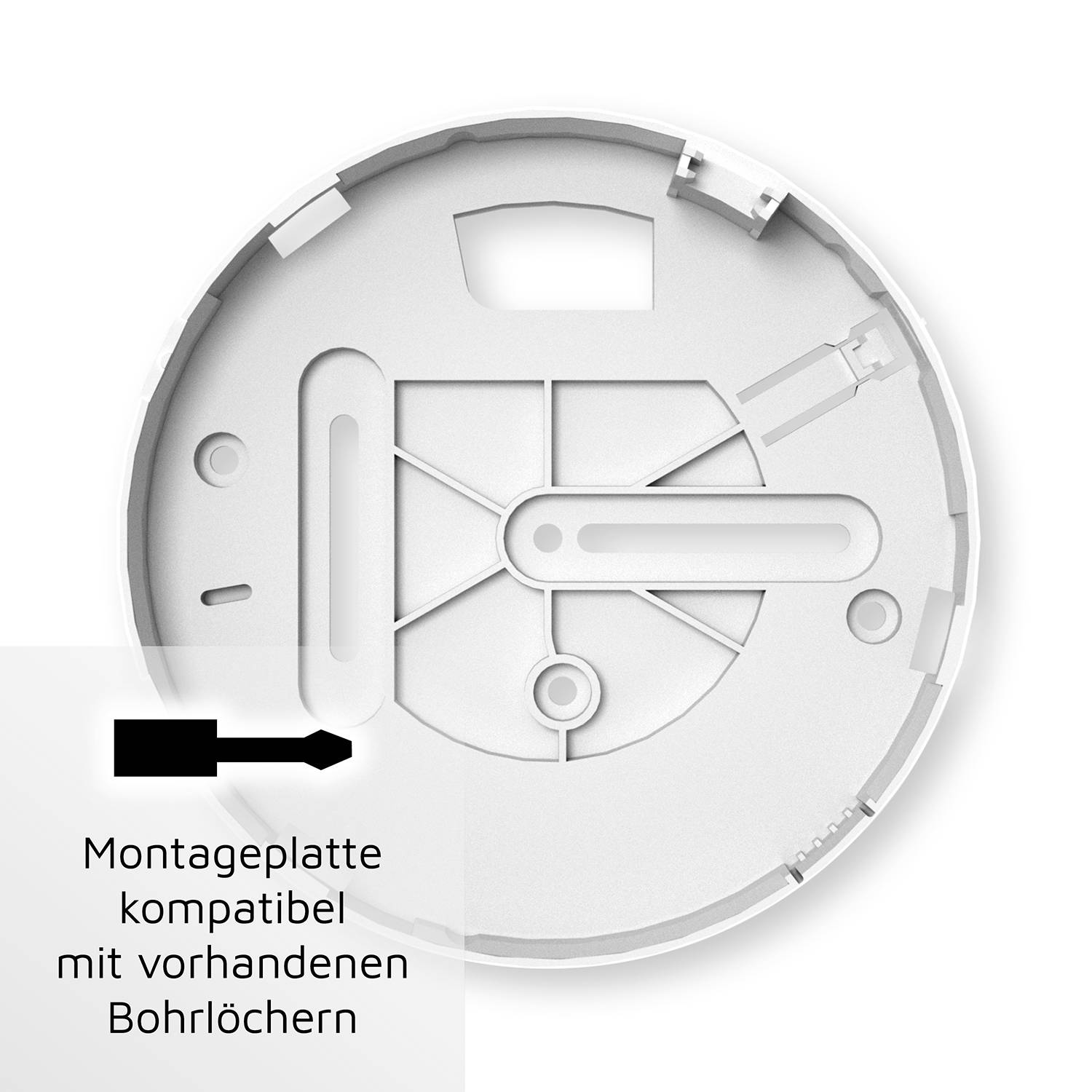B-Ware Ei Electronics Ei650 Rauchwarnmelder Feuermelder Inkl. 10 Jahres Batterie Weiß