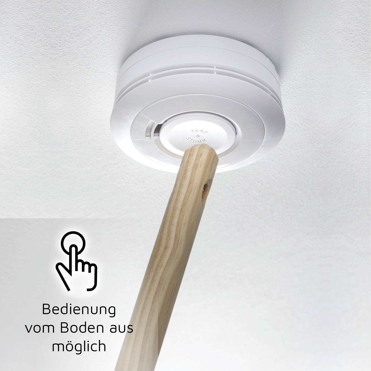 B-Ware Ei Electronics Ei650 Rauchwarnmelder Feuermelder Inkl. 10 Jahres Batterie Weiß