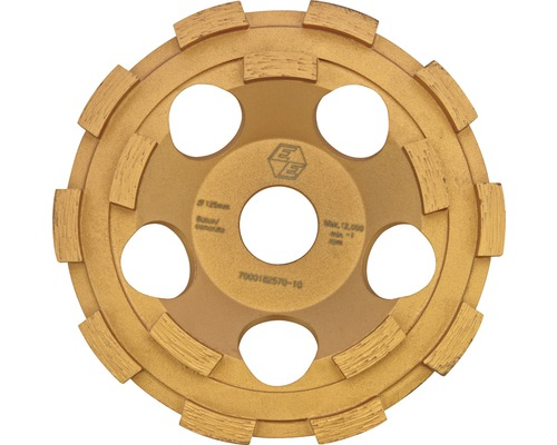 B-Ware Eibenstock Diamantschleifteller Schleifteller ø 125x22,22 Mm Beton Ziegel Basalt - 4026851003140