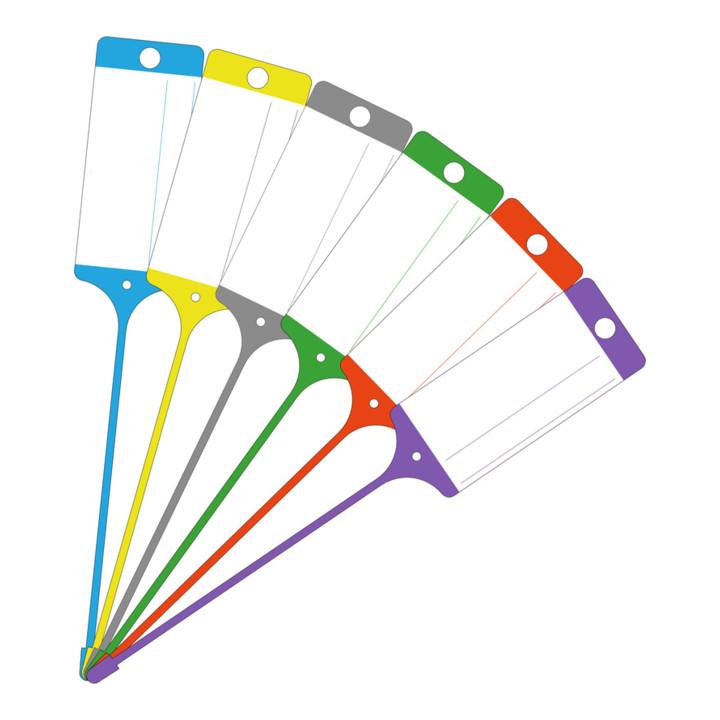 B-Ware Eichner Warenanhänger Etikett Anhänger Neutral Pp Warenanhänger Gelb 12 Sets - 4052301028524