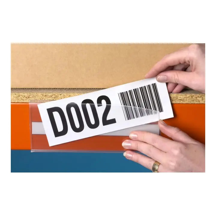 B-Ware Eichner Etikettenhalter Preisschiene Regalmarkierung Pvc 38 X 100 Mm 100 Stück - 4052301037106