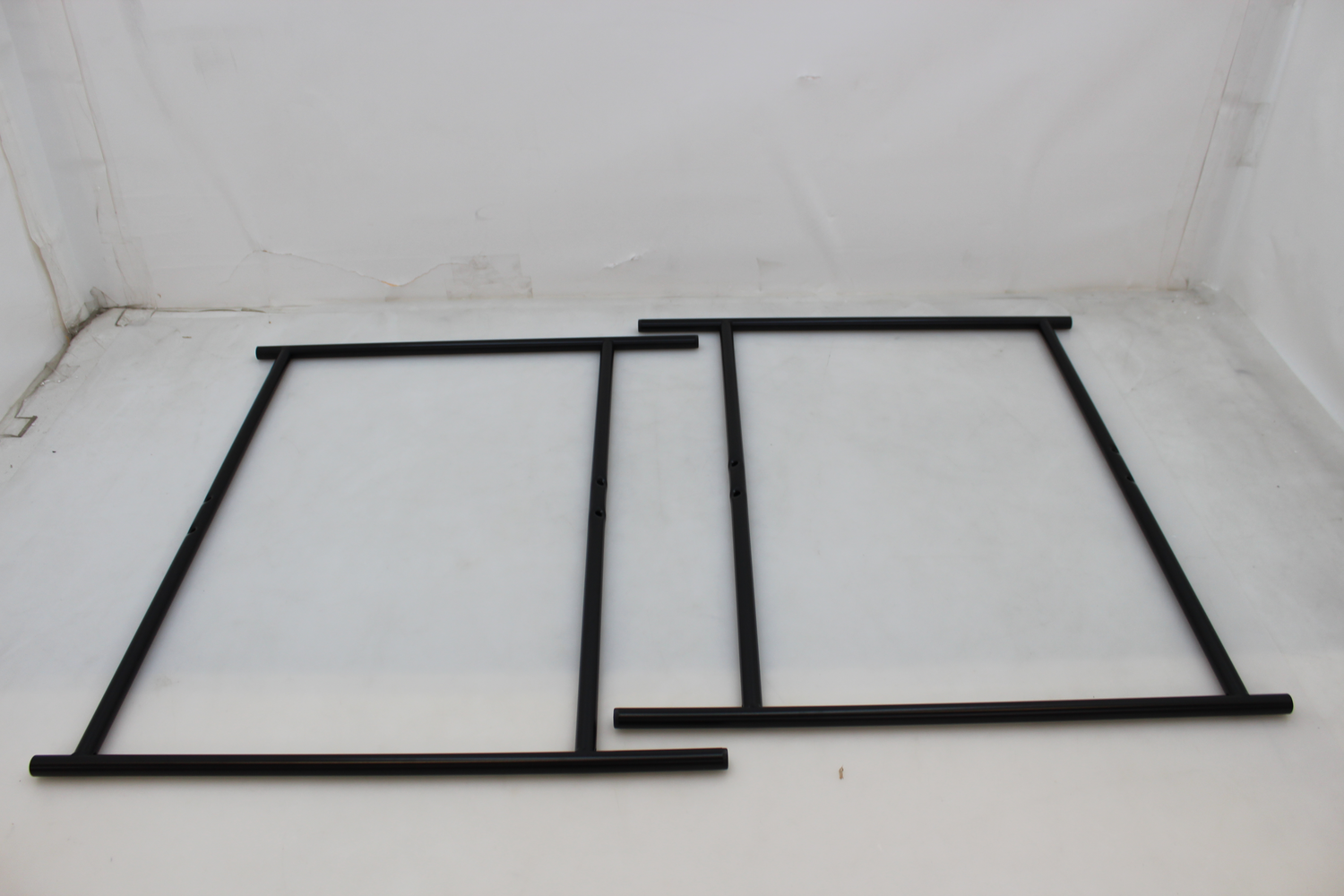 Eiermann 2 Seitenrahmen Tischgestell Tischrahmen T78cm Schwarz Siehe Text B-Ware - 418098