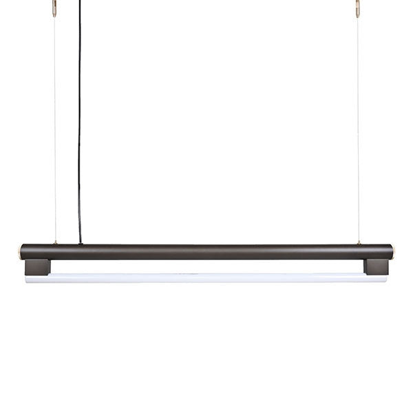 FRAMA Lampenfassung Sockel Lampenhalter Eiffel Anhänger Stahl Gun Metal 100 cm - 5712828322107
