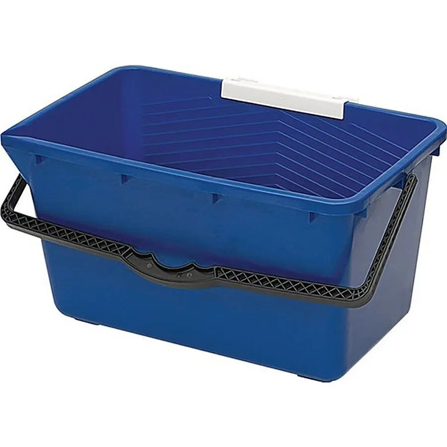 B-Ware Nölle Eimer Behälter Reinigung Kunststoff 18 Liter Blau Maßskala Stabil 8 Stück - 4250560512055