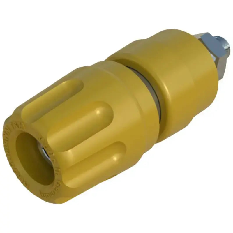 B-Ware Hirschmann Polklemme Krokodilklemme Pki 10 A Gelb Schrauben Messing 21 Stück - 2050000244261