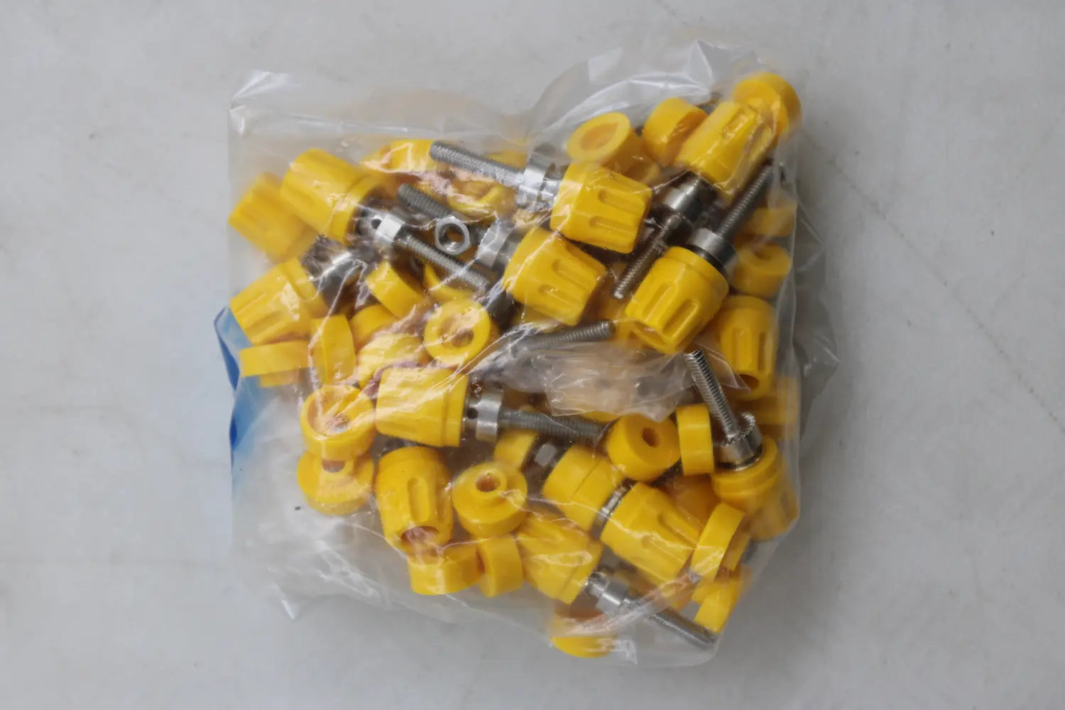 B-Ware Hirschmann Polklemme Krokodilklemme Pki 10 A Gelb Schrauben Messing 21 Stück - 2050000244261