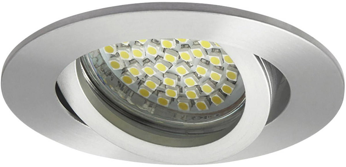 Kanlux 18561 Einbauleuchte LED GX5.3 50 W Evit Deckenlampe Aluminium 10 STÜCK - 5905339185617