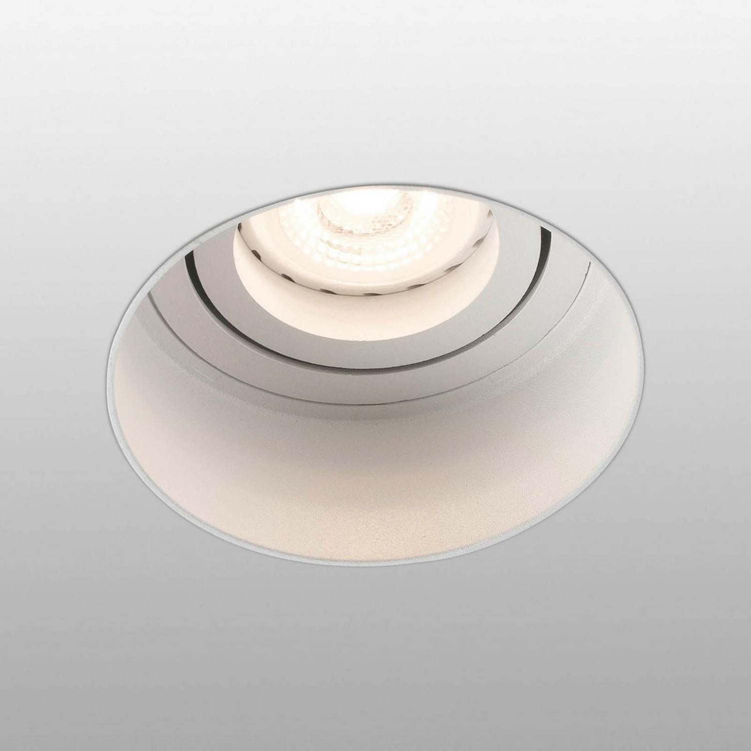 B-Ware Faro Barcelona Einbauspot Hyde Deckenspot 1 Flammig Rund Schwenkbar Weiß 2 Stück - 8421776167803