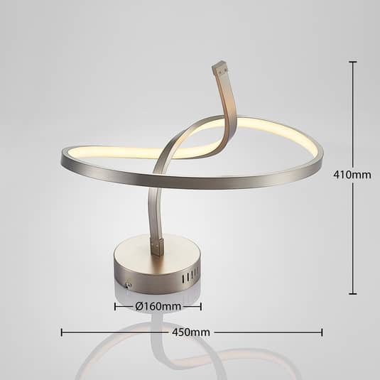 B-Ware Lucande Eingedrehte Led Deckenlampe Lampe Leuchte Deckenlampe Dominykas 28,5 W - 4251096540581