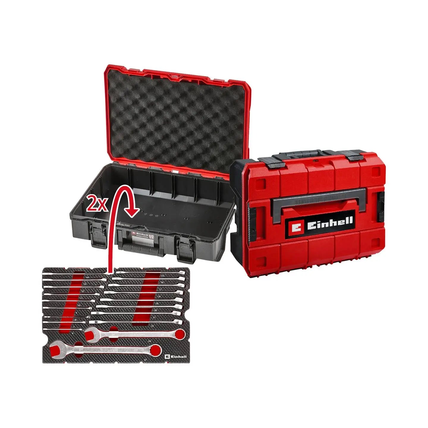 B-Ware Einleger Einsatz Einlage E Case Ga Ring 19tlg Zubehör Werkzeug Organizer - 4009313705219