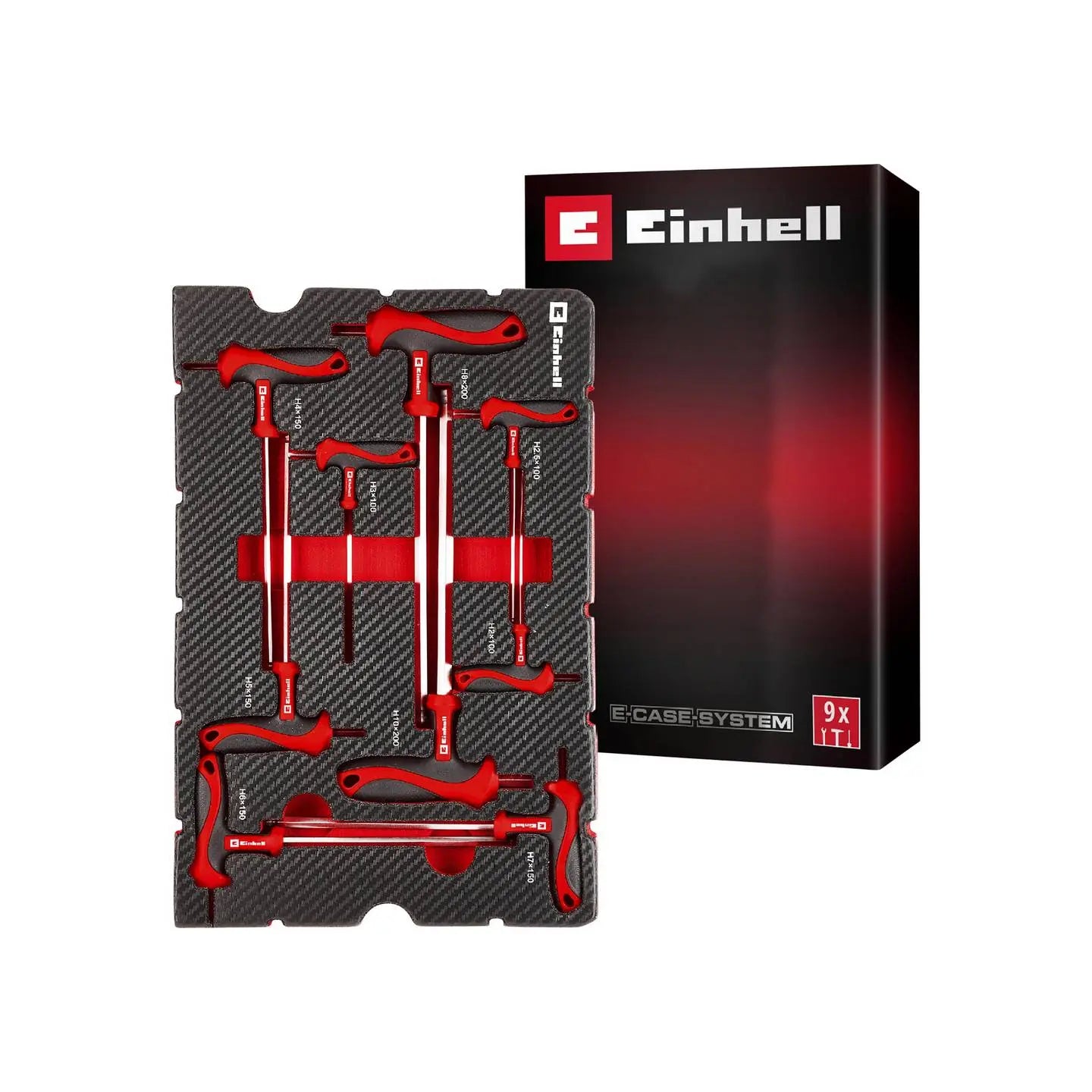 B-Ware Einhell Einlegeboden Einlage Einsatz E Case T Griff Schraubendreher Set 9 Teilig - 4009313705264
