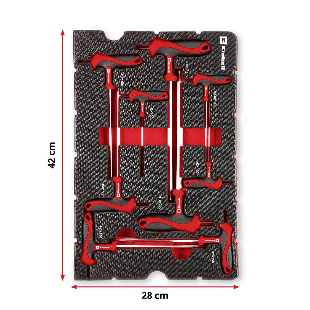 B-Ware Einhell Einlegeboden Einlage Einsatz E Case T Griff Schraubendreher Set 9 Teilig - 4009313705264