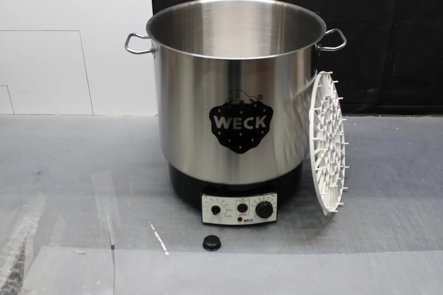 B-Ware Weck Einkochautomat Kocher Edelstahl Rostfrei Thermostat 30 L Siehe Text/Foto - 8717127000562