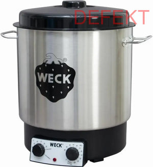 D-Ware Weck Einkochautomat Kocher Edelstahl Rostfrei Thermostat 30 Liter Defektware