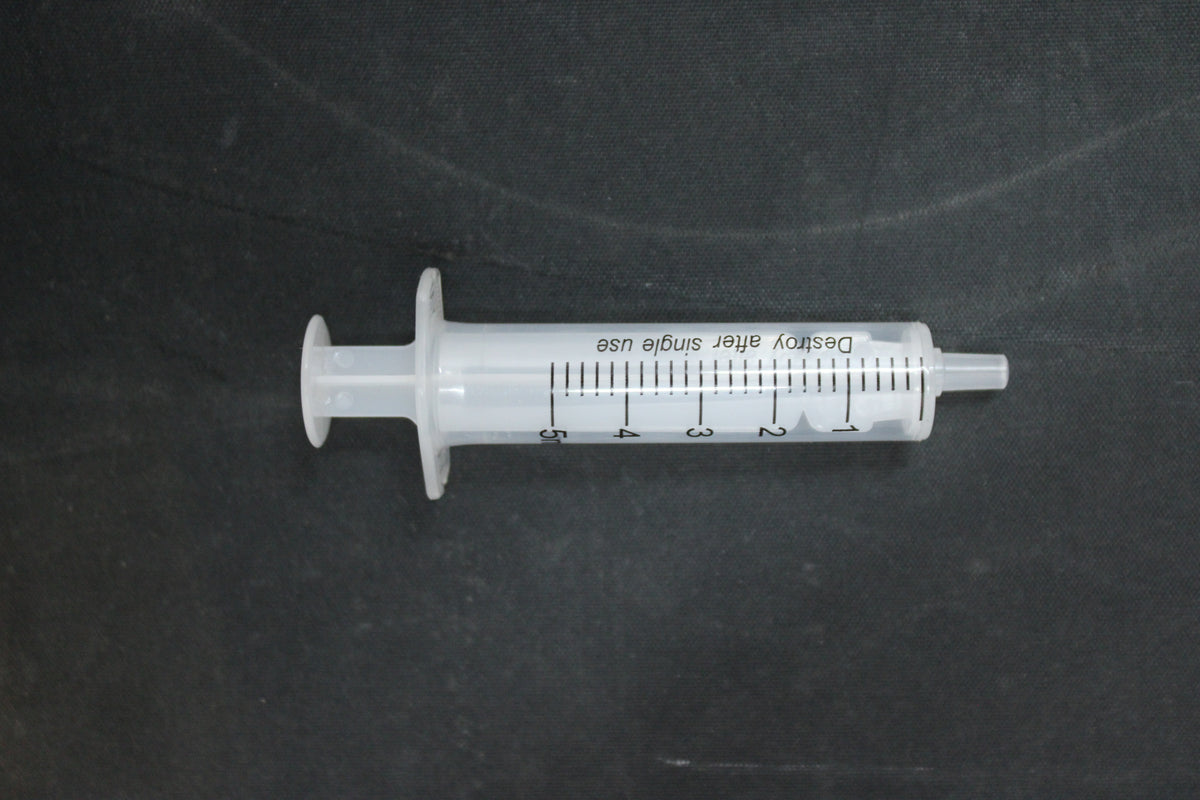 Einmalspritze Spritze Injektionsspritze 5 ml Steril Gut ablesbar 100 Stück - 16958693000214