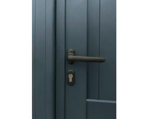 B-Ware Tor Einzeltor Gartentor Drehflügeltor Horba 03 Aluminium Anthrazit 100 X 180 Cm - 5600192366813