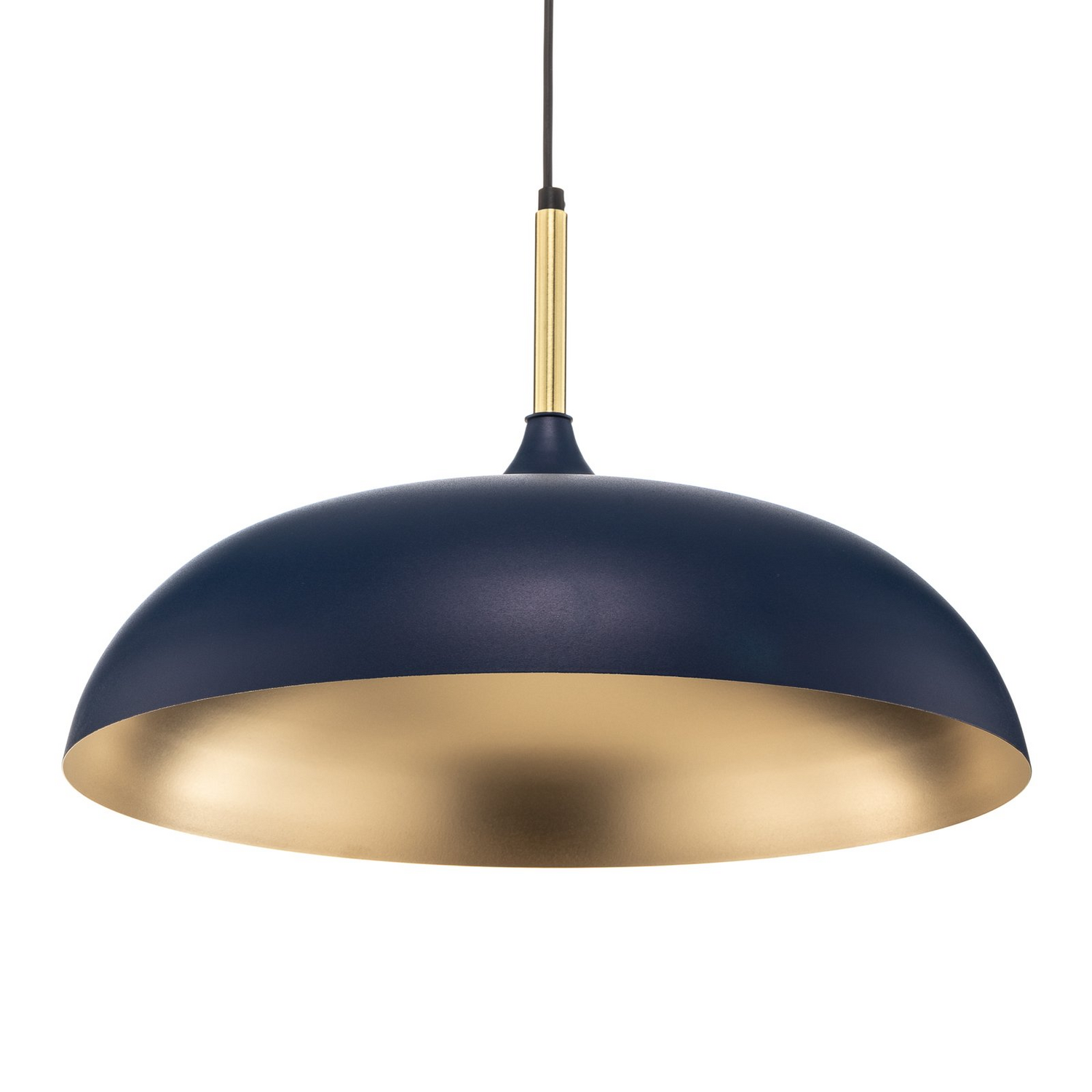 Milagro Pendelleuchte Lincoln Hängeleuchte Deckenlampe Leuchte E27 Blau/Gold B-Ware - 5902693779018
