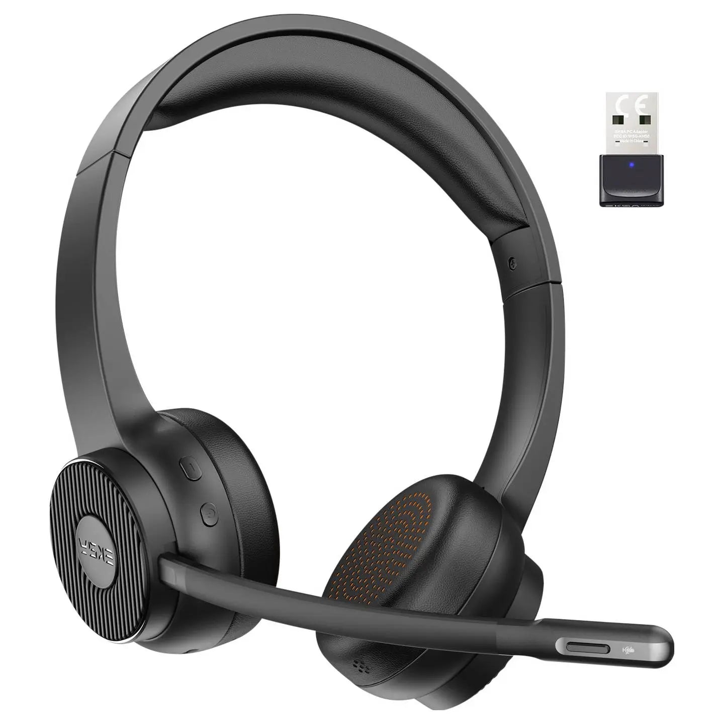 B-Ware Eksa H16 Mono Pc Headset Kopfhörer Computer Headset Mit Lautstärkeregler - 4064161340975